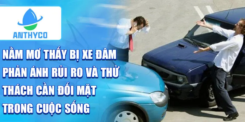Nằm mơ thấy bị xe đâm phản ánh rủi ro và thử thách cần đối mặt trong cuộc sống